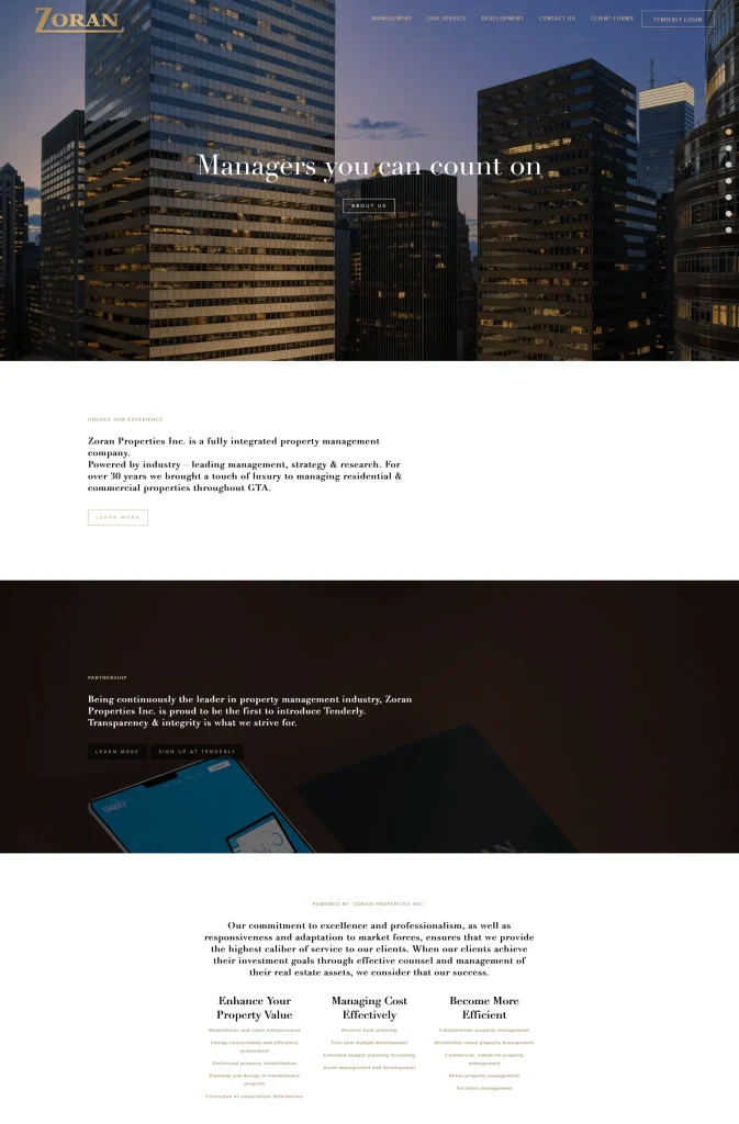 zoran desktop image website
