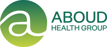 Aboud Health Group logo made by cs web solution’s creative graphic design team