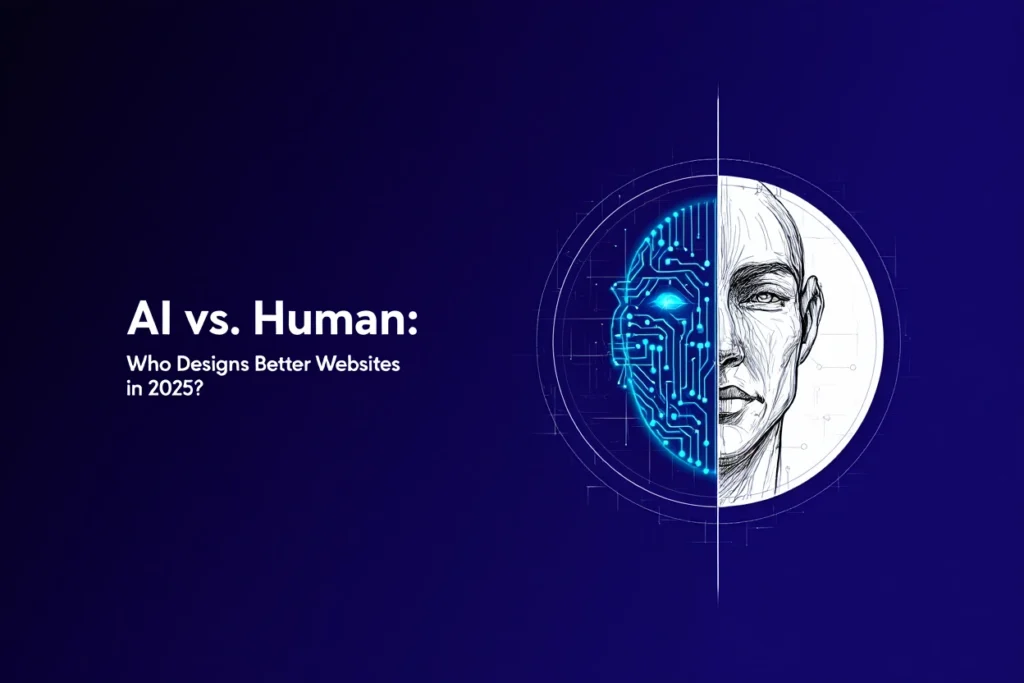 AI vs. Human Who Designs Better Websites in 2025