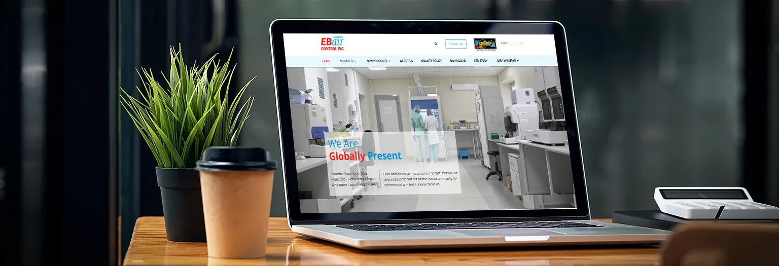 EB Air Control website