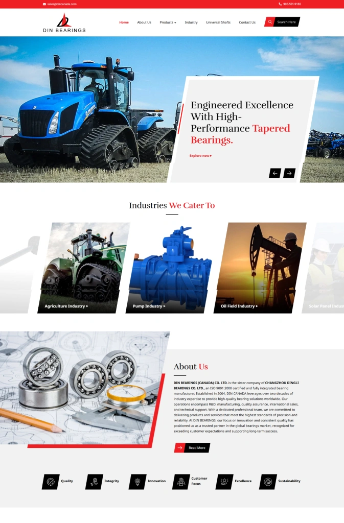 DIN Bearings Canada-