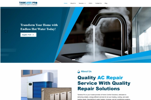 Tankless Pros (HVAC & Water-Heater Services)-