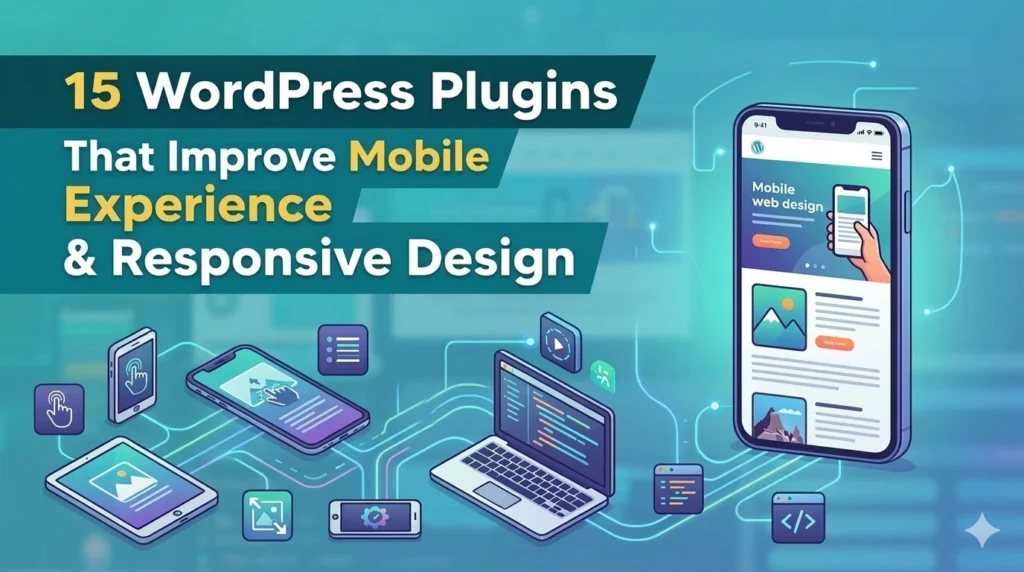 15 WordPress Plugins That Improve Mobile Experience & Responsive Design