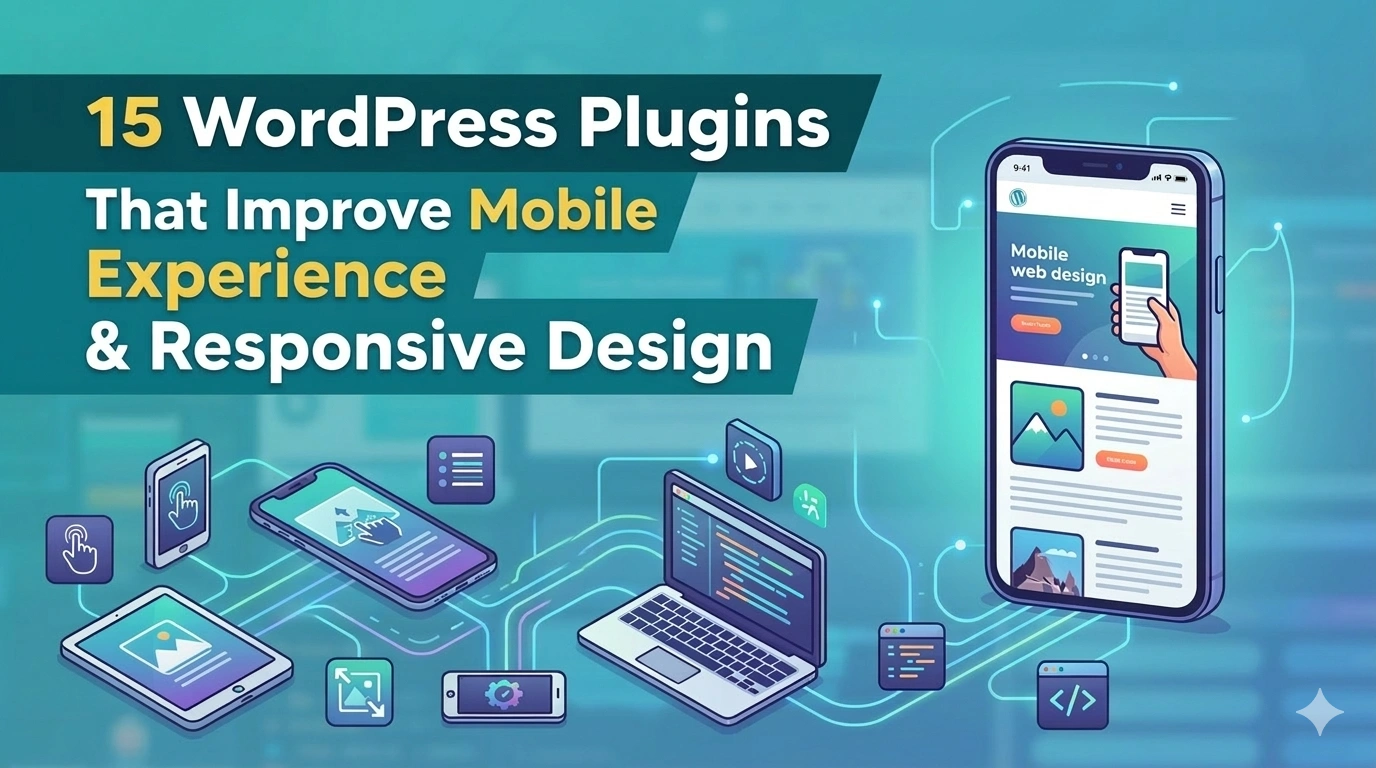 15 WordPress Plugins That Improve Mobile Experience & Responsive Design