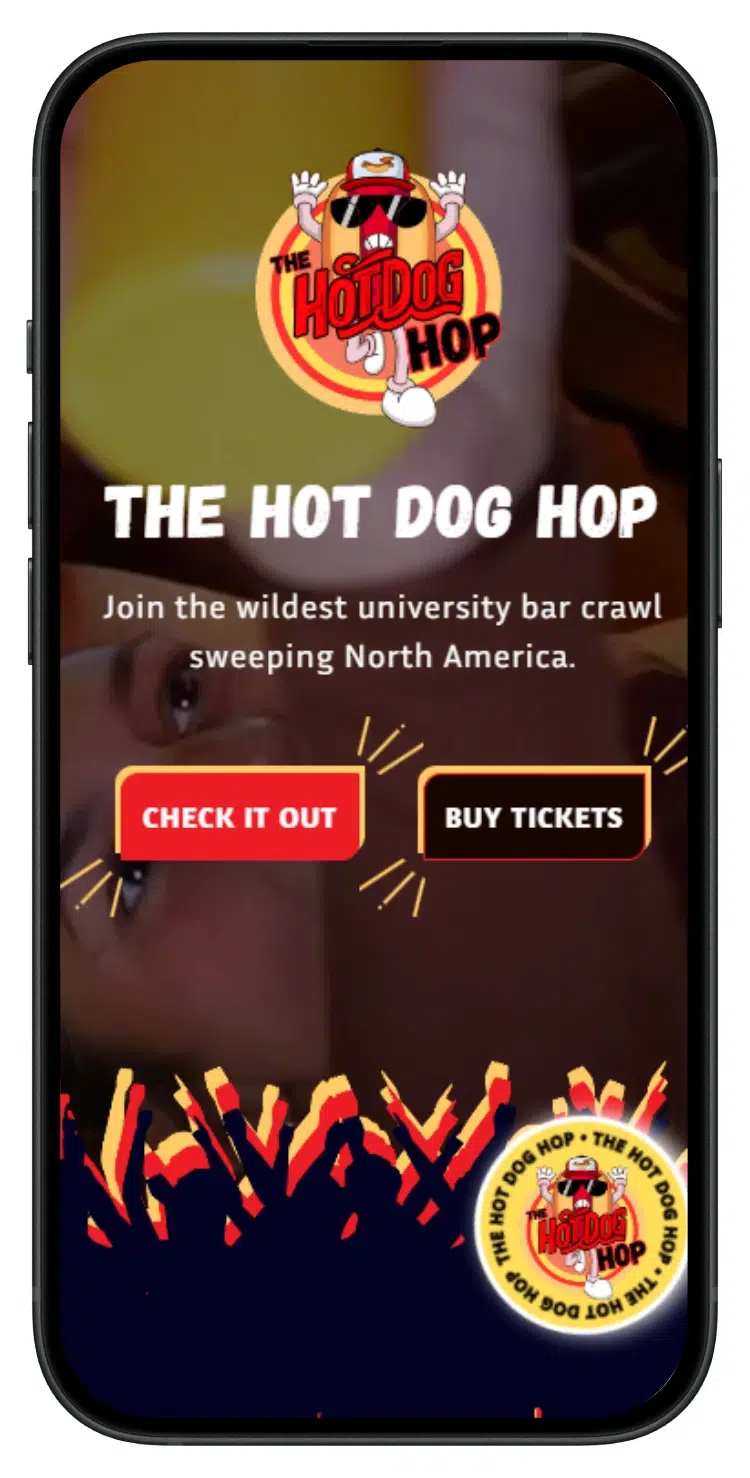 the hot dog hop website