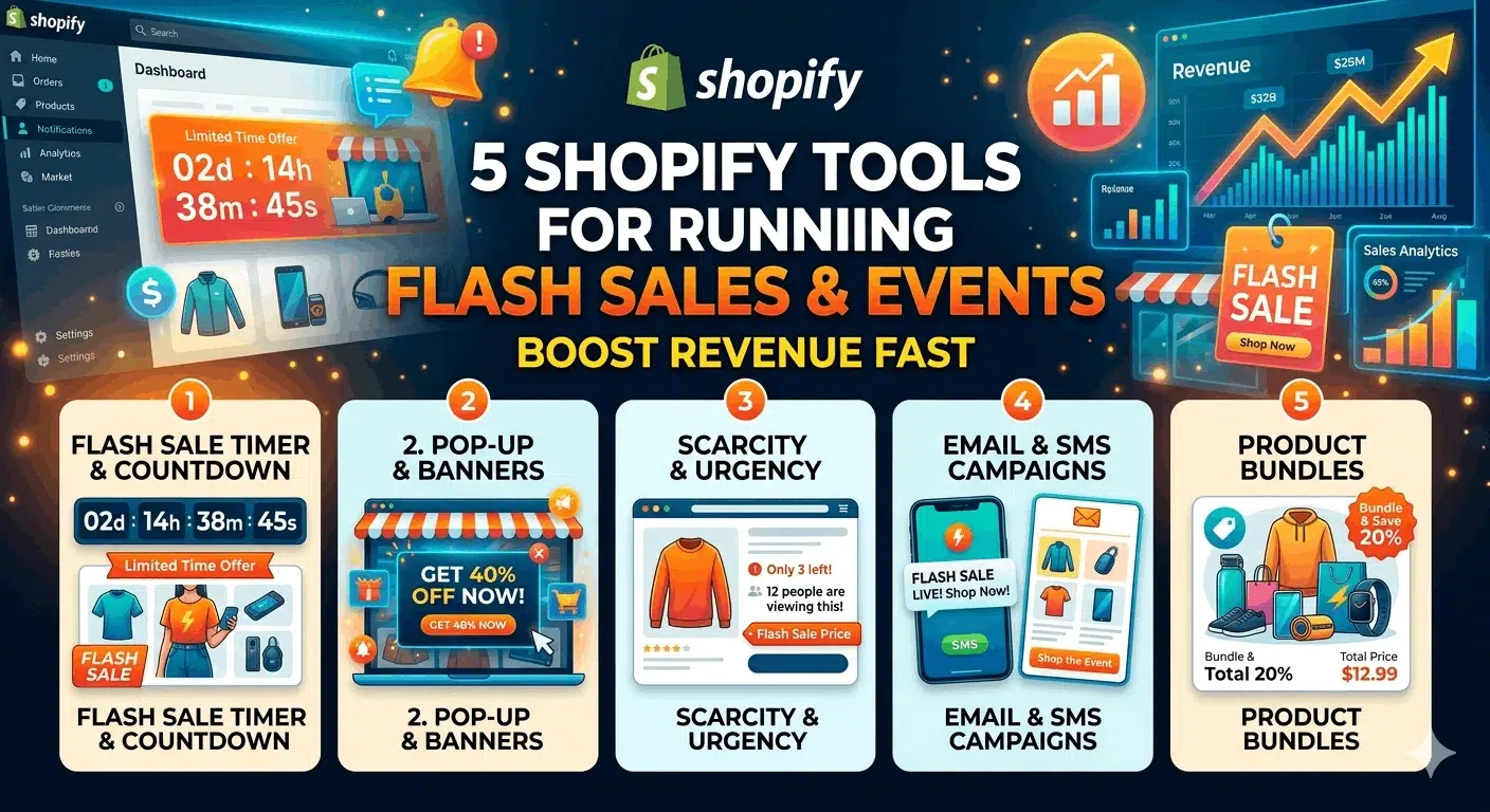 Shopify Flash Sale Tools Dashboard