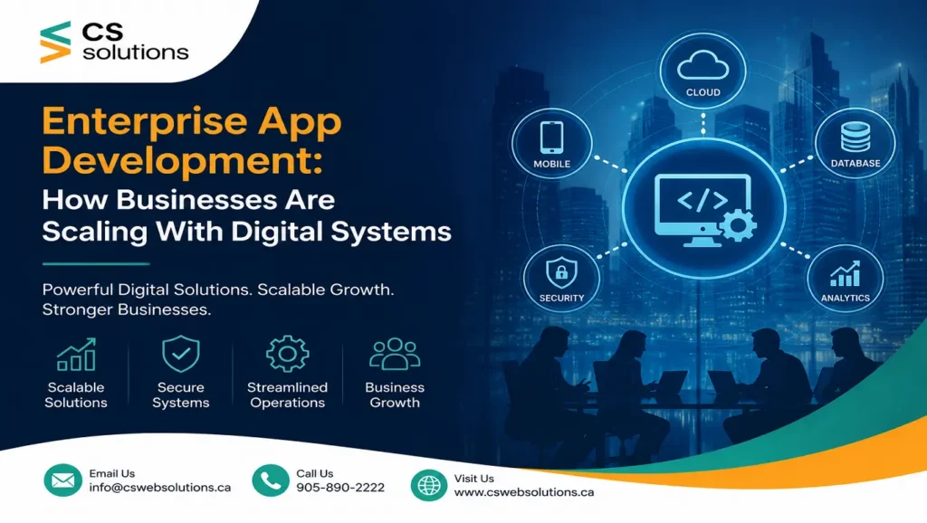 Enterprise App Development for Scalable Business Systems