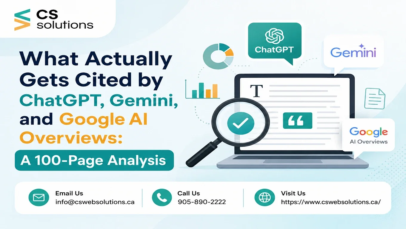 100-page analysis of citations used by ChatGPT, Gemini, and Google AI Overviews