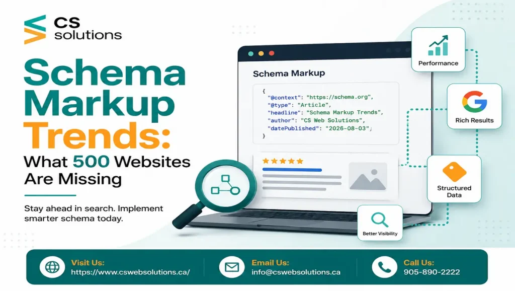 Schema Markup Trends: What 500 Websites Are Missing