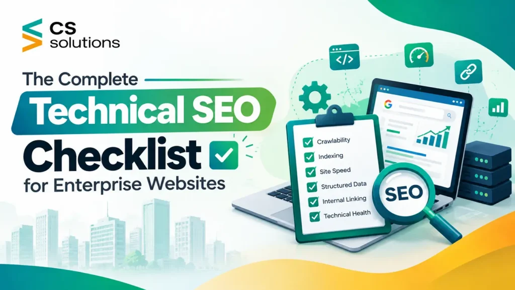 the complete technical seo checklist for enterprise websites