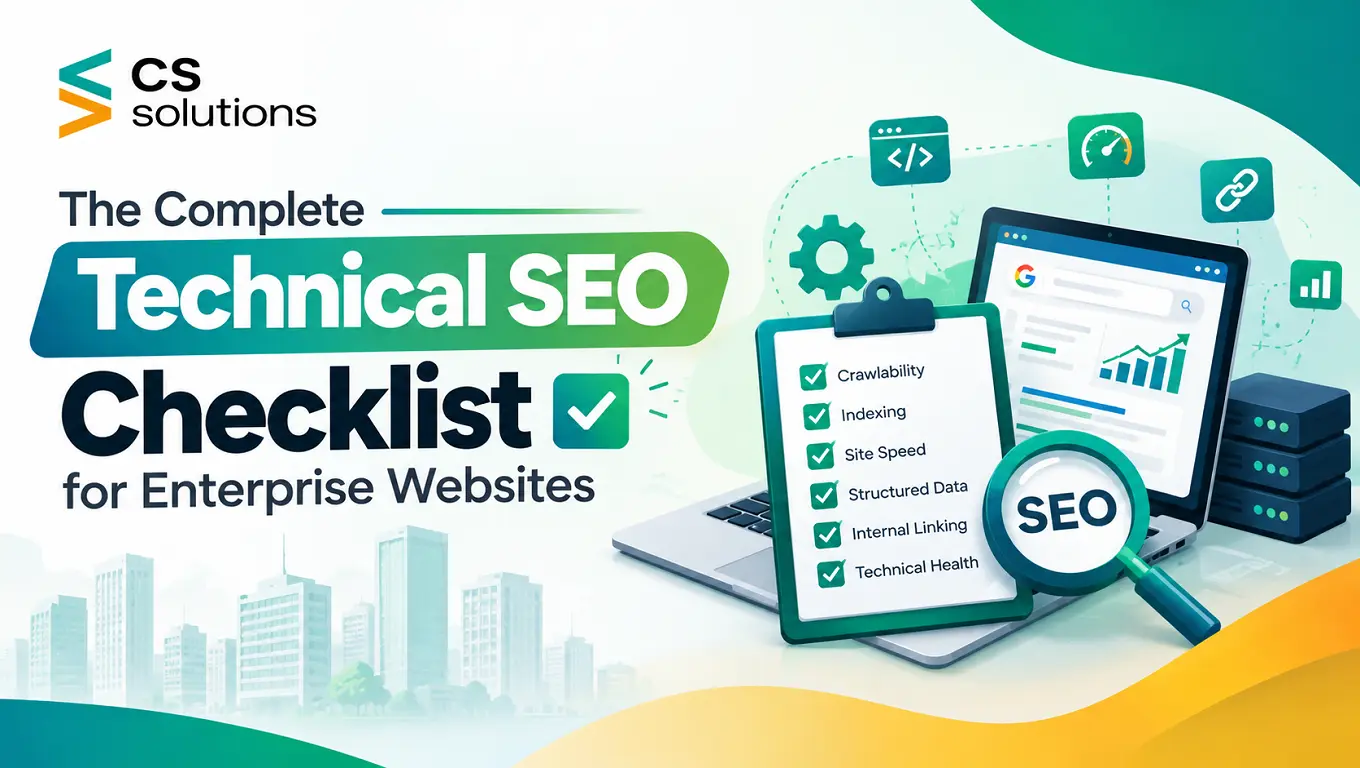 the complete technical seo checklist for enterprise websites